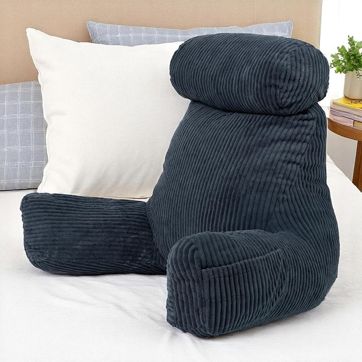 bananair – Lesekissen für Bett und Sofa aus Cord – Abnehmbare, Maschinenwaschbare Hülle – Weich & Ko