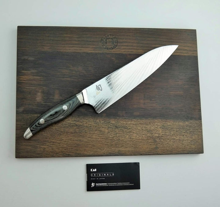 KAI Shun Nagare NDC-0702 | handgeschmiedetes Santoku-Messer aus Damaststahl | + | 18 cm Klinge, gros