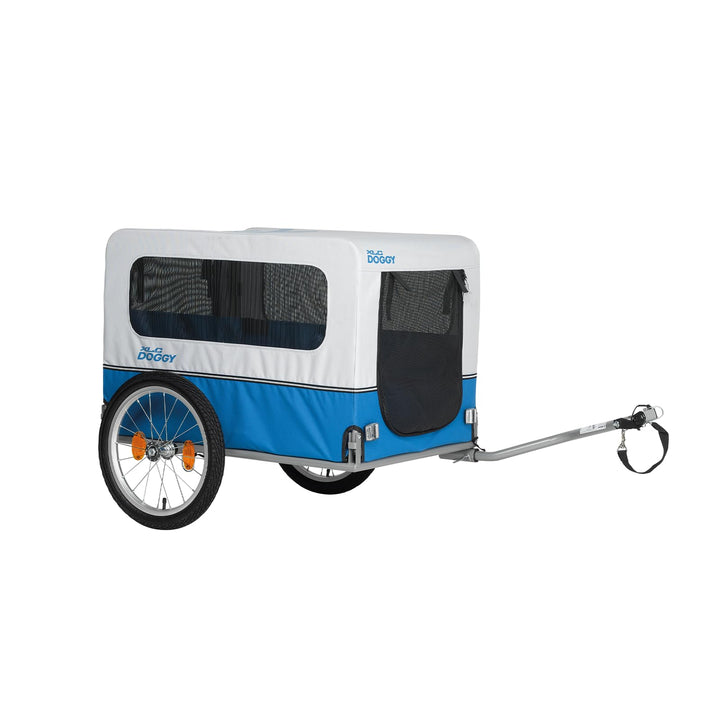 XLC Unisex – Erwachsene Doggy Van Fahrradanhänger 16 Zoll mehrfarbig, 16 Zoll mehrfarbig