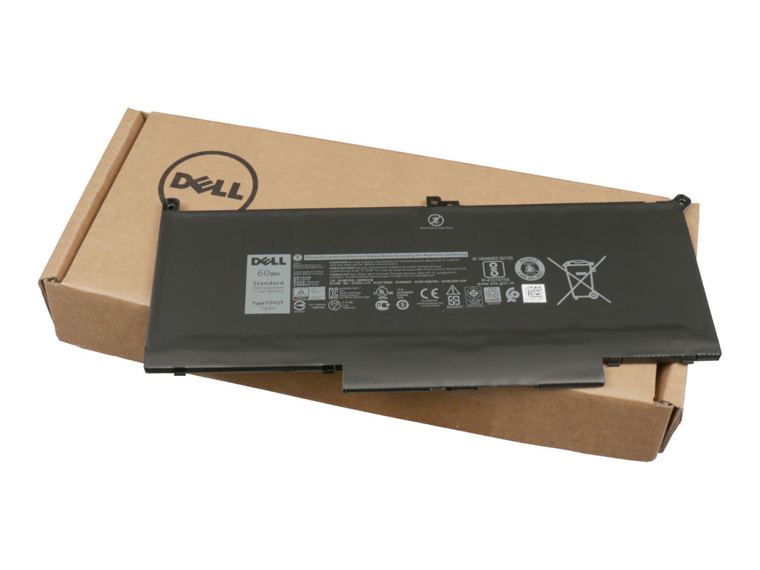 Dell F3YGT Original Akku 60Wh für Latitude 13 (7380), 14 (7480)