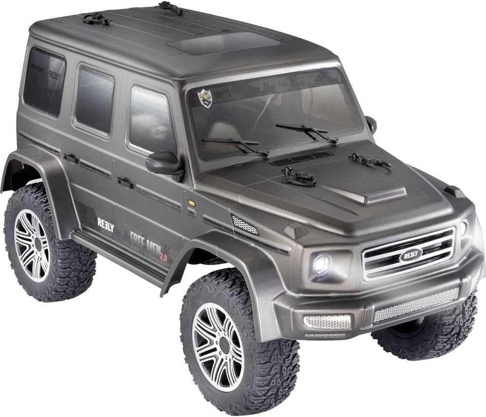 Reely Freemen 2.0 Brushed 1:10 RC Modellauto Elektro Crawler Allradantrieb (4WD) 100% RTR 2,4 GHz in