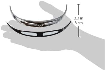 Kuryakyn 9013 Motorrad Accent Zubehör: Leading Edge Fat Boy Front Fender Tip für 1990-2017 Harley-Da