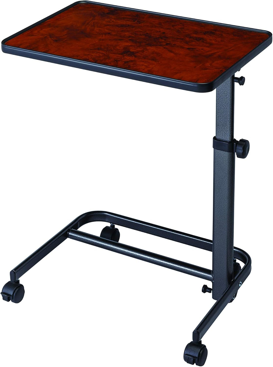 Queraltó QMD-00010/20 Beistelltisch für Bett oder Sofa, Betttisch auf Rollen, höhenverstellbar, gewa