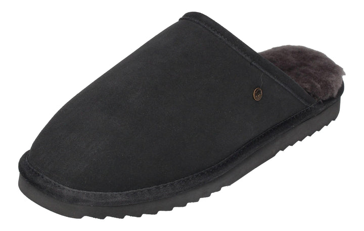 Warmbat Unisex ClassicFlache Hausschuhe 44 EU Charcoal, 44 EU Charcoal