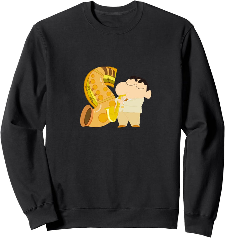 Crayon Shin-chan FUN! FUN! STUDY A to Z ”S” Sweatshirt