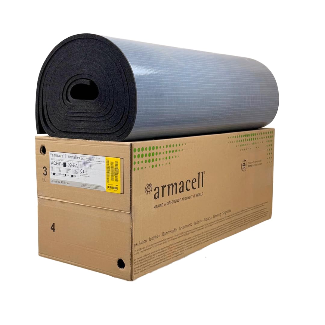Armacell Armaflex ACE PLUS Dämmmatte 25 mm 1 x 1 m selbstklebend | Selbstklebend für eine schnelle,