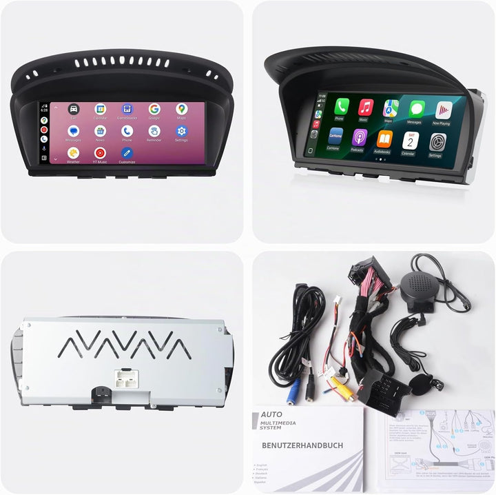 Linux Autoradio Blitzstart kompatibel mit BMW 3er/5er E60 E61 E63 E64 E90 E91 E92 (2005-2008) CCC iD