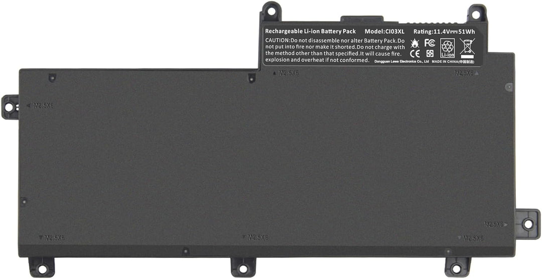 ASUNCELL 51Wh CI03 CI03XL Akku für HP ProBook 640 650 645 655 G2 G3 T7B31AA CI03048XL CIO3 CIO3XL HS
