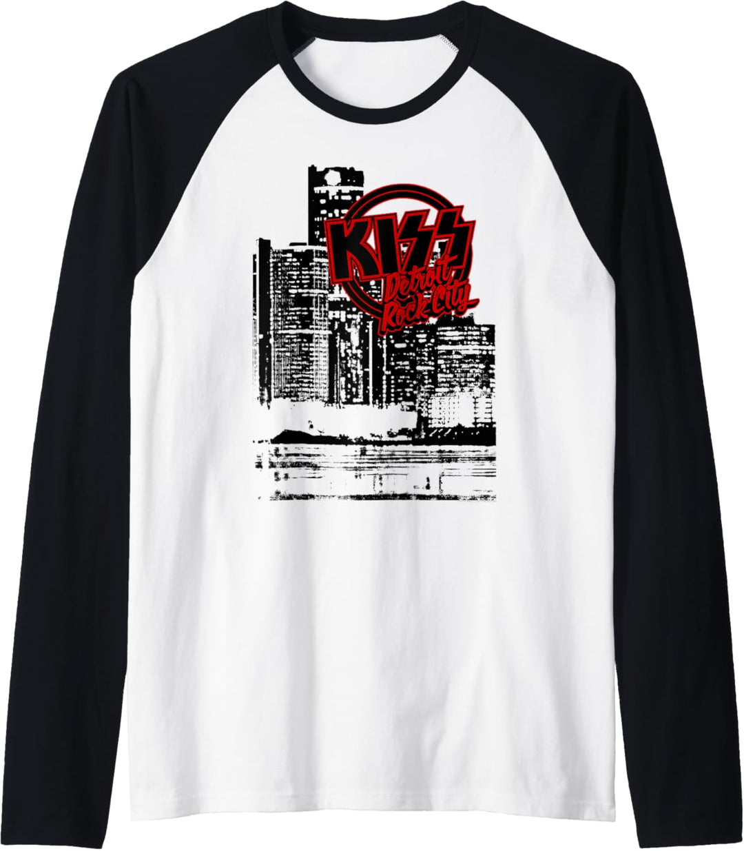 KISS - Detroit Rock City Landscape Raglan