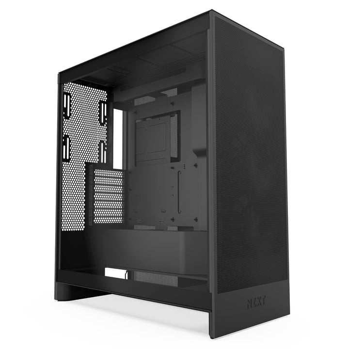 NZXT H7 Flow | Mid-Tower-ATX-Airflow-Gehäuse | Bis zu 3 x 120-mm-Lüfter im Boden zur direkten GPU-Kü