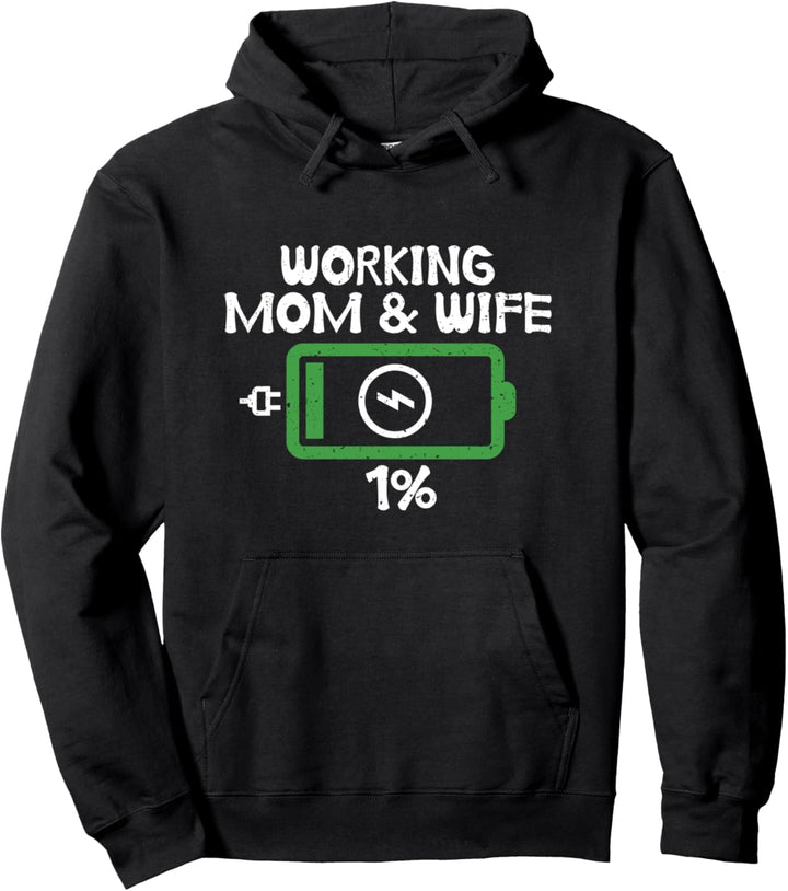 Lustige Working Mama Wife Mom Life Muttertag Pullover Hoodie