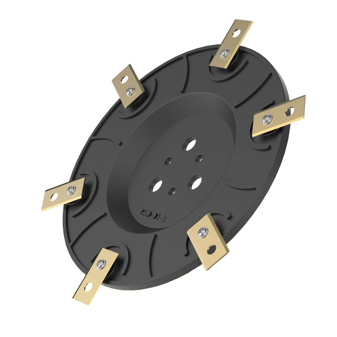 Evenlinkics mähroboter zubehör-6 Rasen Rakel mähroboter messerteller,Kompatibel mit Worx S&M(bis BJ