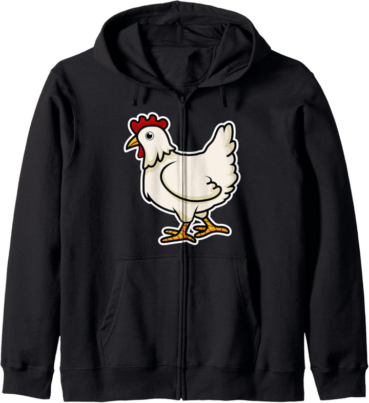 Lustiges Huhn Kapuzenjacke