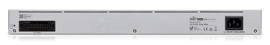 Ubiquiti USW-PRO-48-POE UniFi-Switch, Gen2, 8X PoE ++, 48x Gigabit LAN, 660W, 4X SFP+ Single