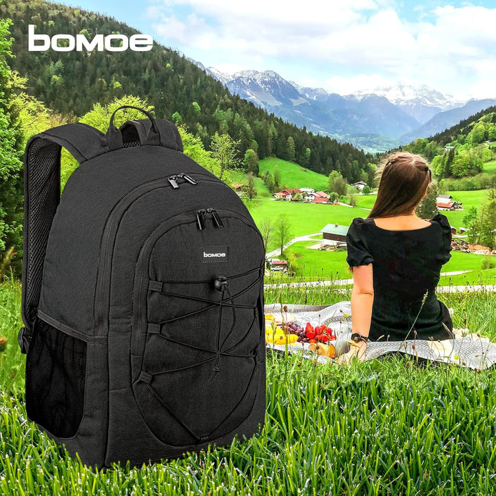 bomoe Kühlrucksack 25L - Outdoor Rucksack mit 16h Kühlfunktion - Strandrucksack mit vielen Taschen z