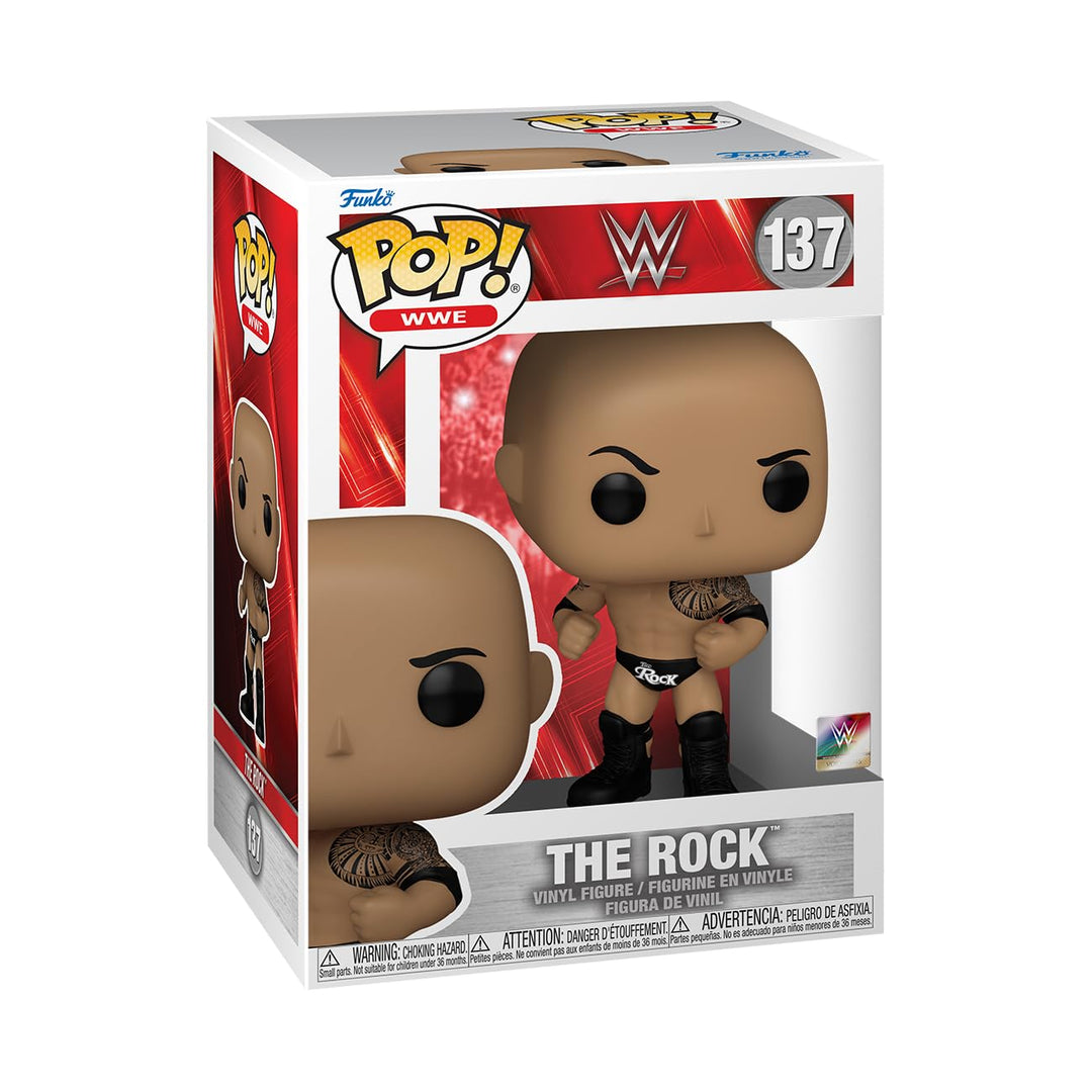 Funko Pop! WWE: The Rock - Dwayne The Rock Johnson - (final) - Vinyl-Sammelfigur - Geschenkidee - Of