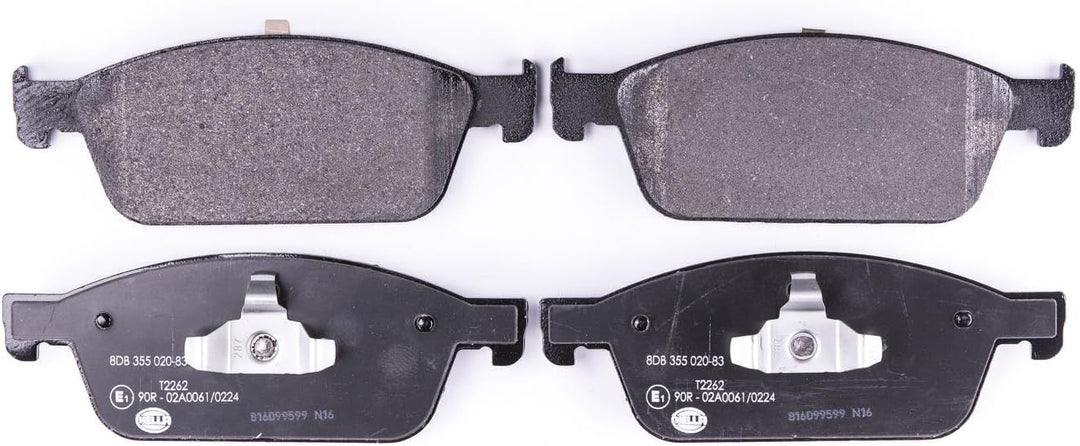 HELLA PAGID 8DB 355 020-831 Bremsbelagsatz - T2262 - Dicke/Stärke: 17.9mm - Bremssystem: Teves - nic