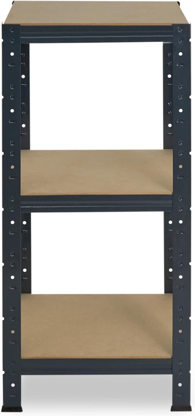 shelfplaza® 100x30x30cm Home Schwerlastregal anthrazit/Metallregal mit 3 Böden/Kellerregal Metall, G