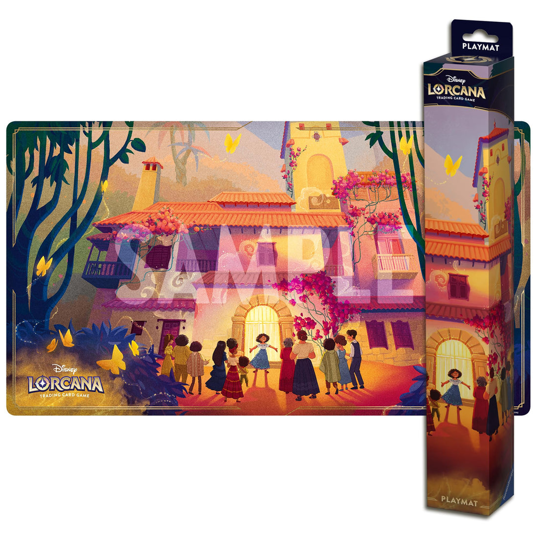 Disney Lorcana Trading Card Game - Himmelsleuchten - Spielmatte Familie Madrigal