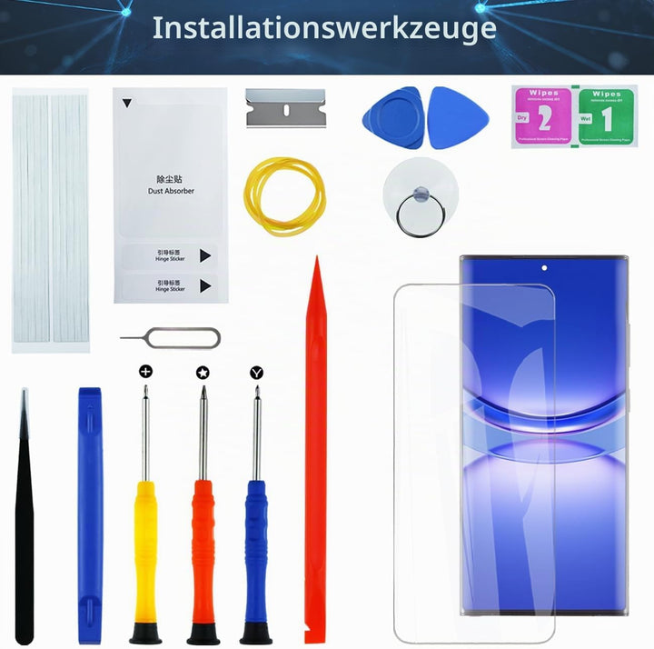 OLED Display für Samsung Galaxy S23 Ultra 5G S918B S918B/DS S918U S918U1 S918W LCD Display Bildschir