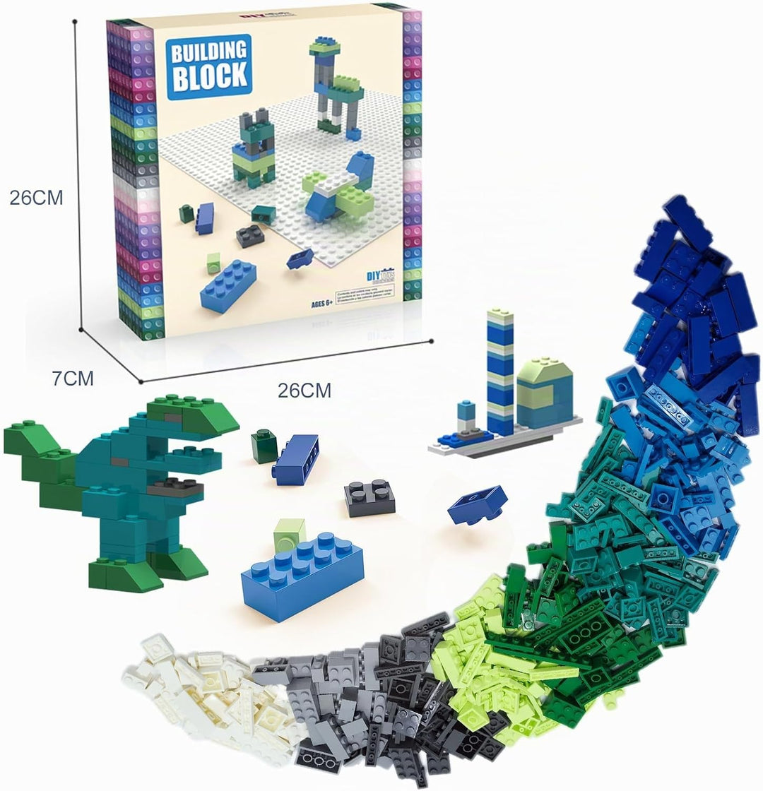 1500 Basic Bausteine Box, Klassische Basis Steine Nachfüllpacks Kompatibel zu Allen Anderen Herstell