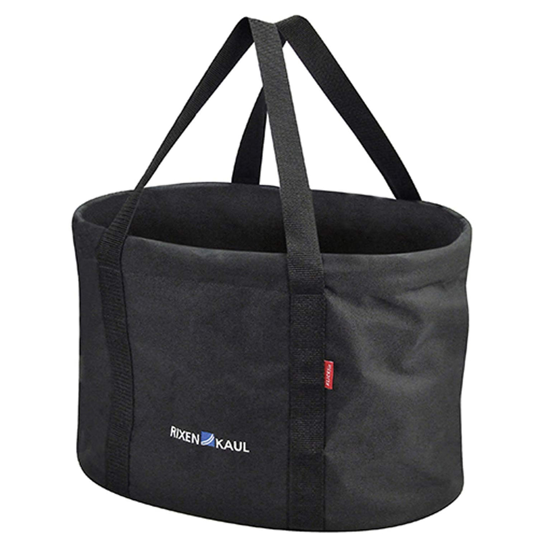 KlickFix Fahrradkorb Shopper, Schwarz, 29 x 38 x 25cm, 0300S