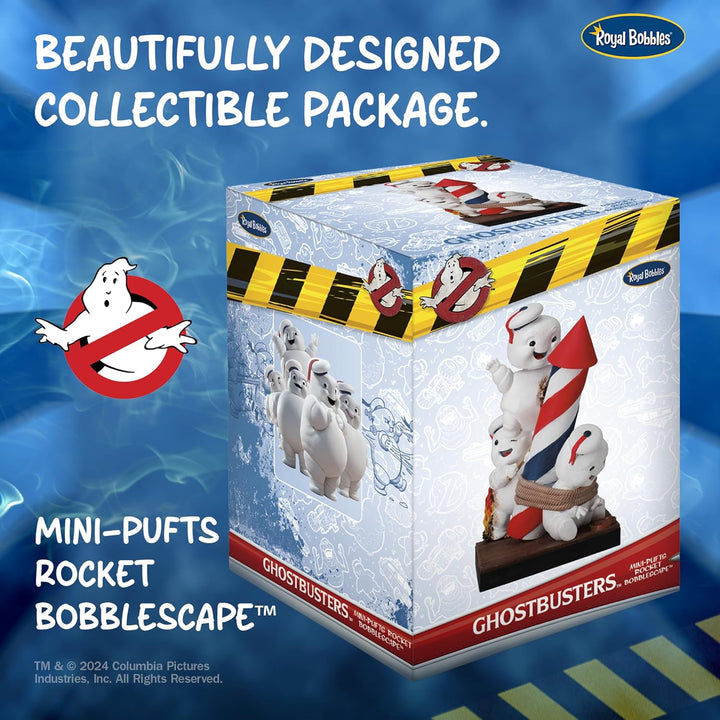 Royal Bobbles Ghostbusters Afterlife Mini Pufts Rocket Bobblescape, Polyresin Premium lebensechte Fi