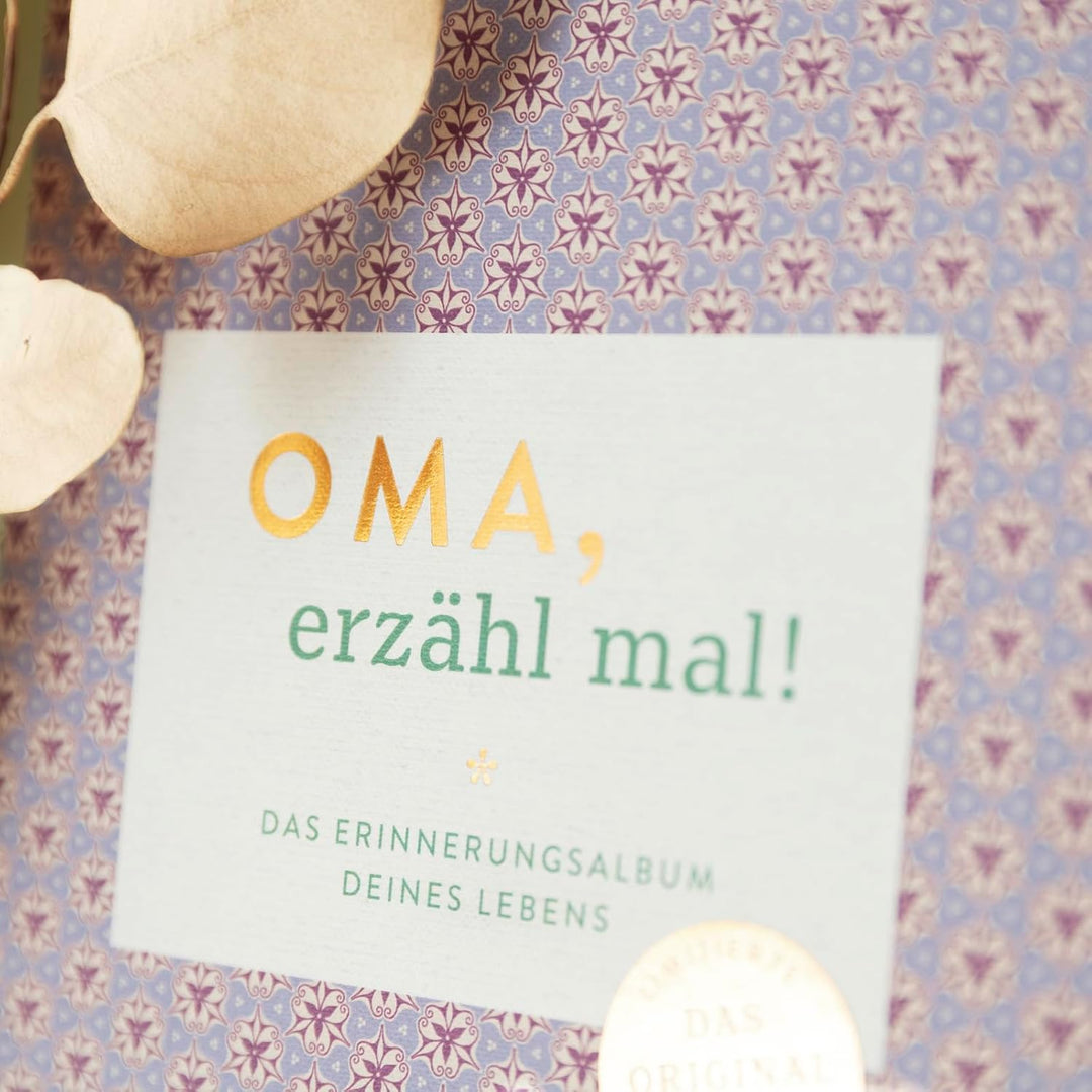 Papa, erzähl mal!: Das Erinnerungsalbum deines Lebens | Das Original. Hochwertige Sonderausgabe des
