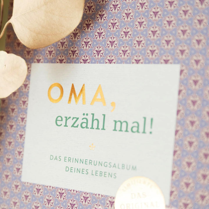 Papa, erzähl mal!: Das Erinnerungsalbum deines Lebens | Das Original. Hochwertige Sonderausgabe des