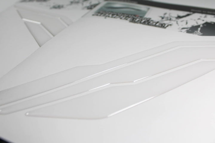 Tankpad transparent Kniepad durchsichtig kompatibel für Kawasaki Z650 X801304VA Kniepad - 2, Kniepad
