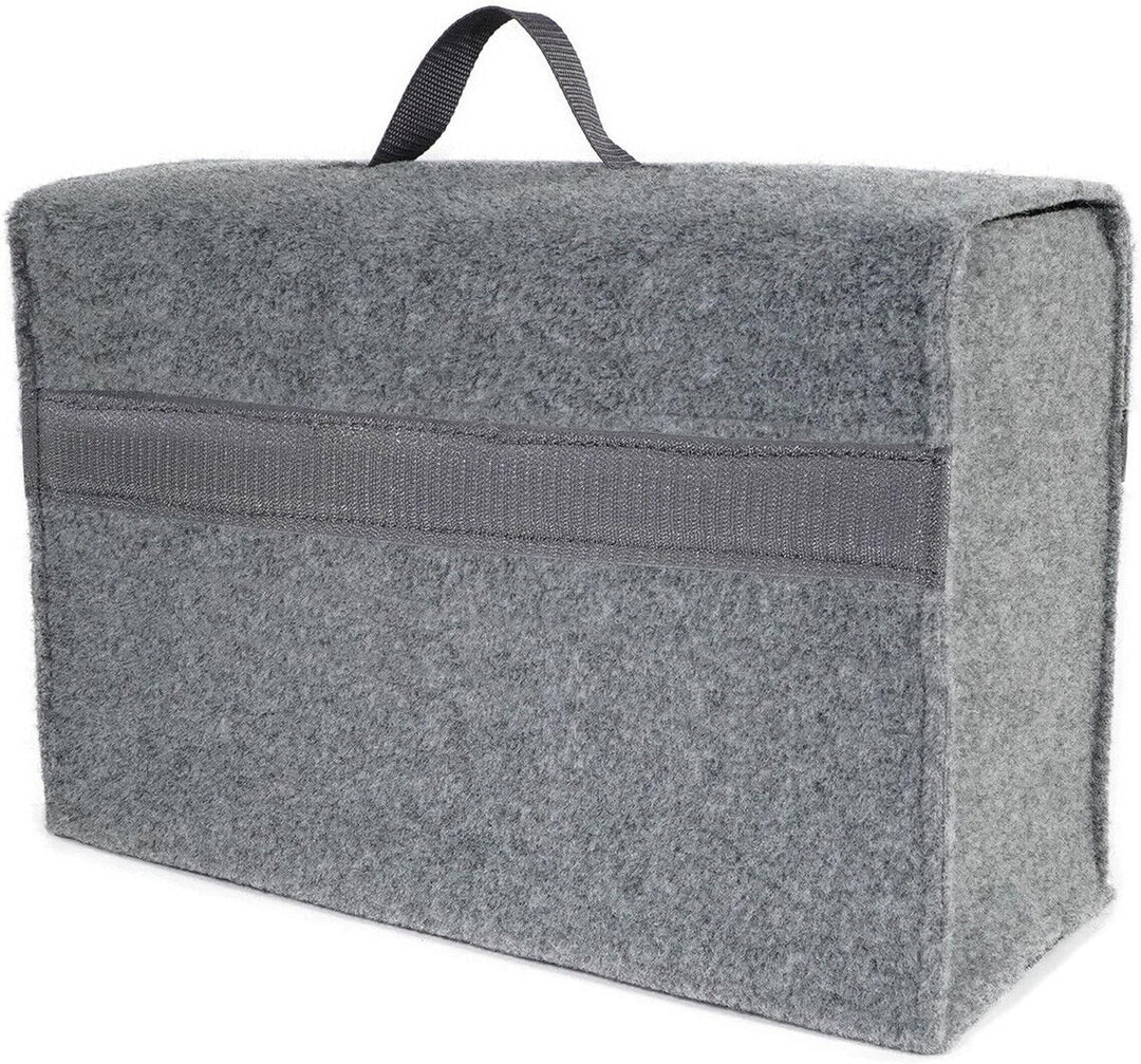 M MOTOS Auto Kofferraumtasche Filz Kfz Kofferraum Organizer für Werkzeug & Autopflege