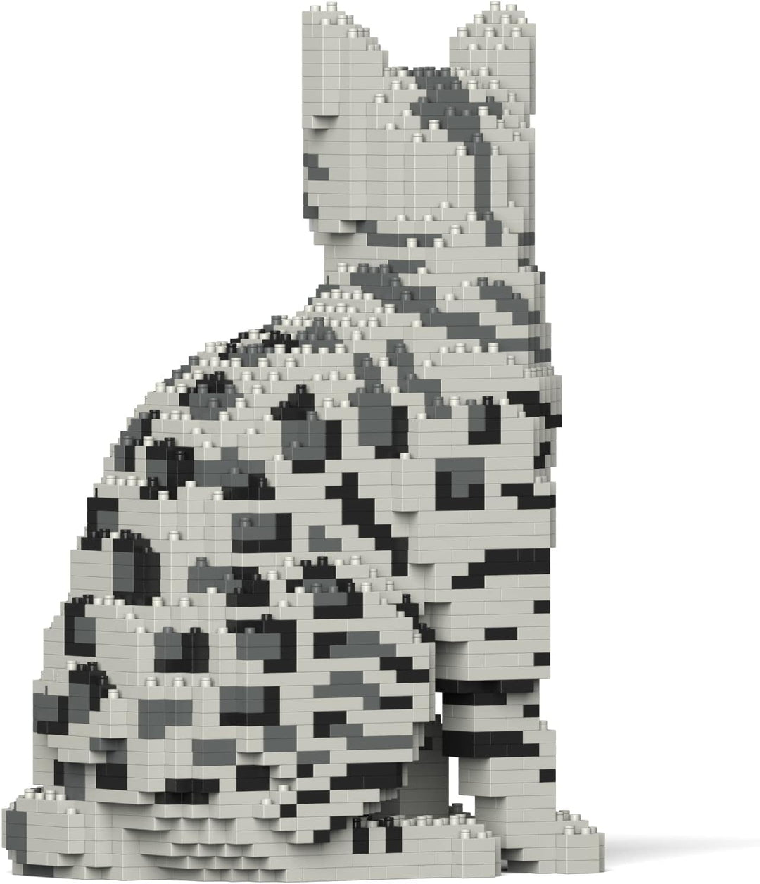 JEKCA | Bengal Cat 4-in-1 Pack 01S-M02 - Skulpturen aus Bausteinen zum Baustein, Sammlersteine, Beng