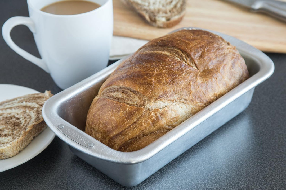 Doughmakers Kastenform aus handelsüblichem Aluminium, 21,6 x 11,4 cm, Kastenform