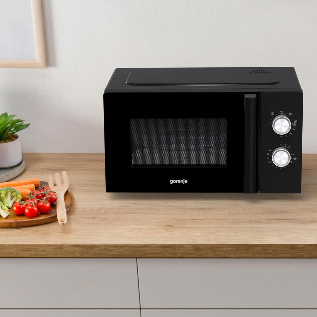 Gorenje MO 20E2BH Mikrowelle 20L Garraum, Grillfunktion 800 Watt, 5 Stufen