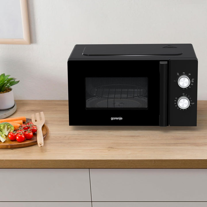 Gorenje MO 20E2BH Mikrowelle 20L Garraum, Grillfunktion 800 Watt, 5 Stufen