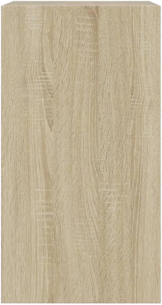 vidaXL Schuhschrank Sonoma-Eiche 60x34x63,5 cm Holzwerkstoff 60 x 34 x 63.5 cm Sonoma Eiche, 60 x 34