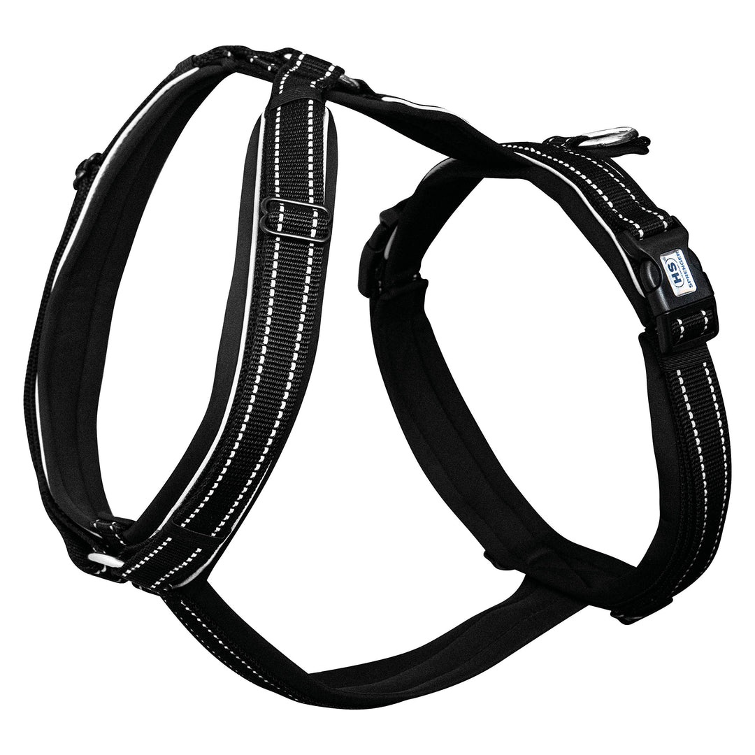 Sprenger Y-Geschirr reflektierend I gepolstert mit weichem strapazierfähigen Neopren I fellschonend