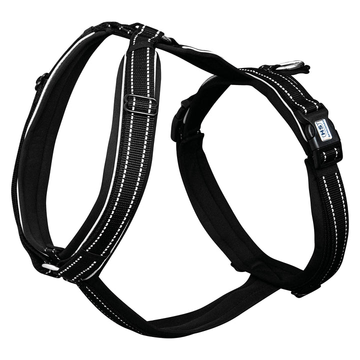 Sprenger Y-Geschirr reflektierend I gepolstert mit weichem strapazierfähigen Neopren I fellschonend