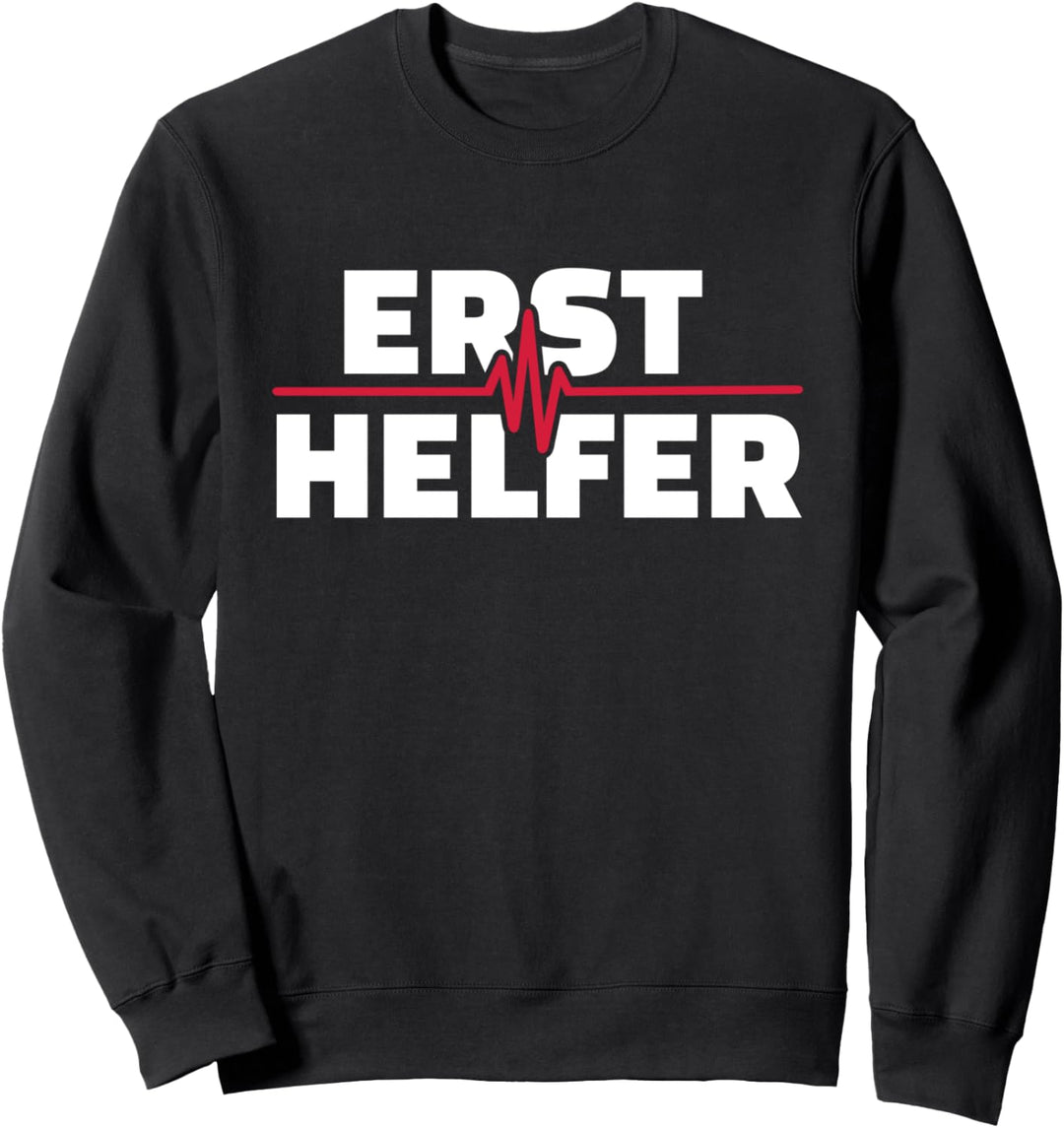 Ersthelfer Herzschlag Sweatshirt