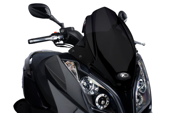 Sportscheibe 5522N Puig Kymco Downtown 125i/300i ABS / Superdink 125i/300i ABS 44453 tief schwarz