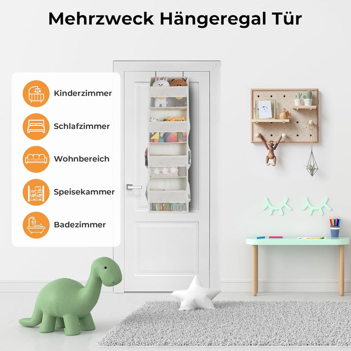 GRANNY SAYS Organizer Tür Hängend mit 4 Taschen, Packung mit 1 hinter der Tür hängenden Speicherorga