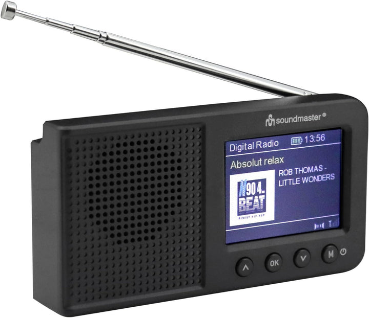 SOUNDMASTER DAB+/UKW-PLL Radio, DAB175SW, schwarz