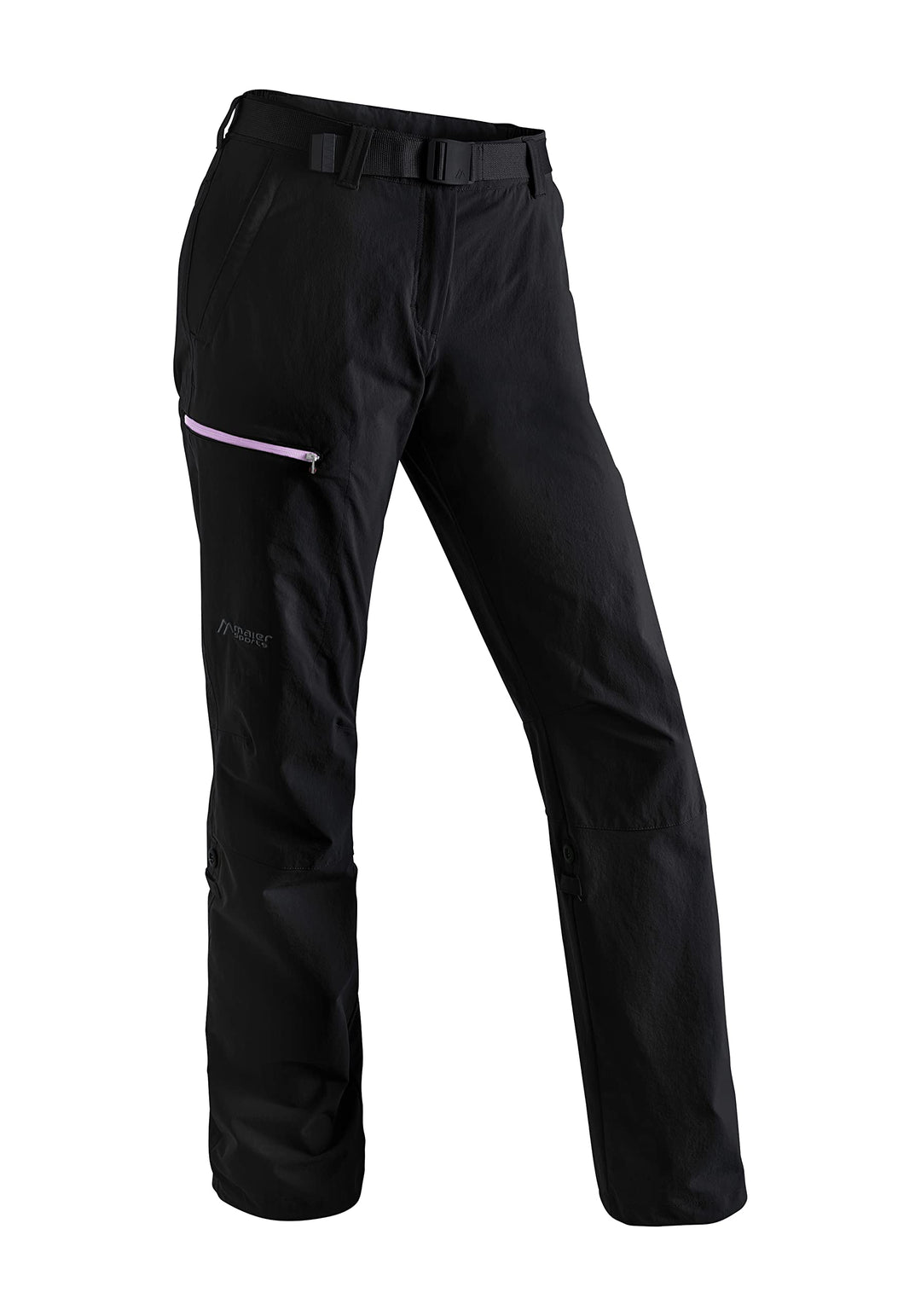 Maier Sports Damen Wanderhose Lulaka, 44 Schwarz