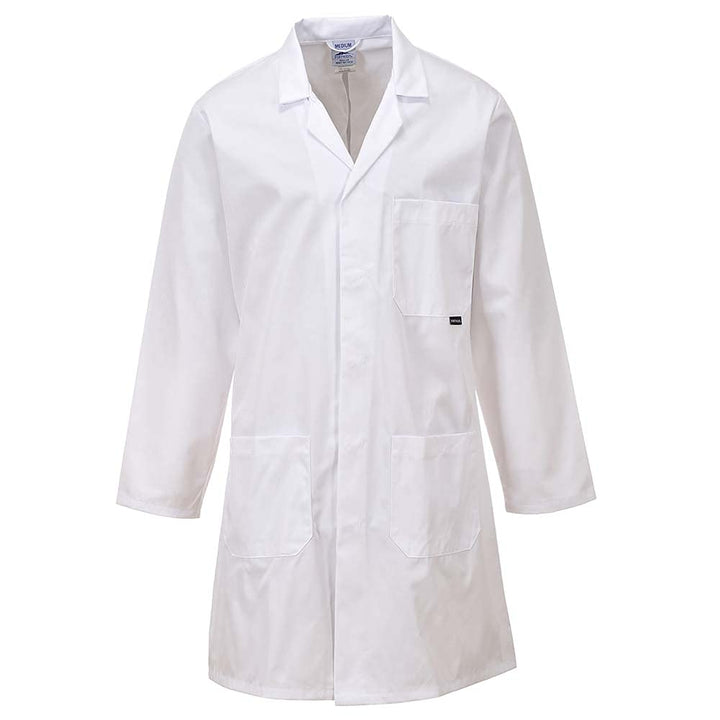 Portwest Standard-Kittel. Farbe: Weiss. Grösse: 4XL. C852WHR4XL. 4XL Weiss, 4XL Weiss