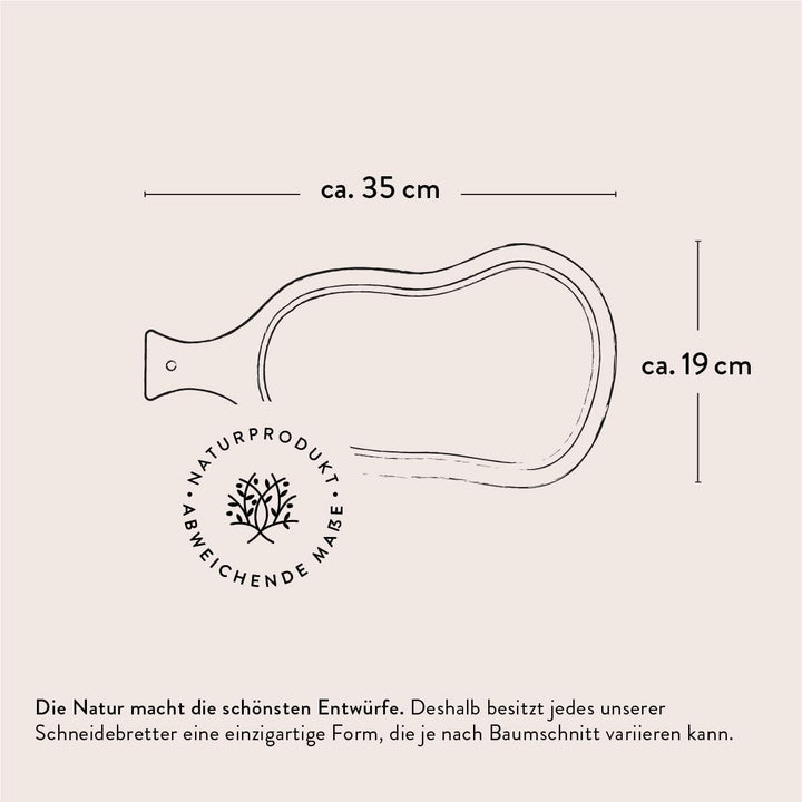 Neu DAS OLIVENHOLZBRETT® Schneidebrett aus Olivenholz mit Saftrille und Griff im Naturschnitt/Steakb