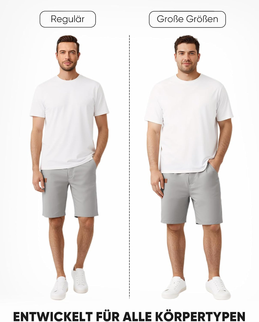 JMIERR Kurze Hosen Herren Sommer Shorts Herren Chino Baumwolle | Cargo Shorts Herren,Freizeit Shorts