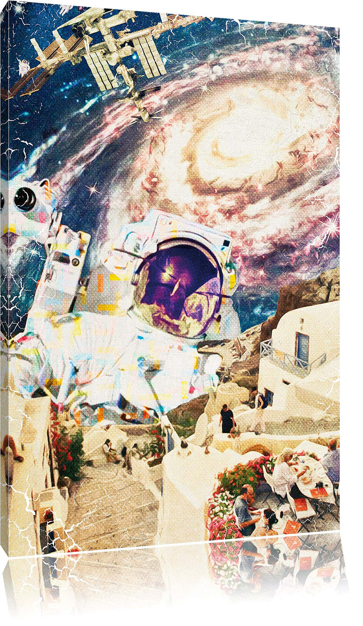 Stepped out of a dream Leinwandbild Bild auf Leinwand, XXL riesige Bilder fertig gerahmt mit Keilrah