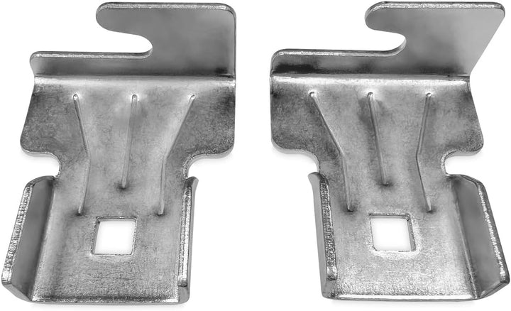 DUÉRMETE ONLINE Juego Patas cuadradas Con abrazadera para Somier de 30x30mm, Altura 27cm Set mit 6 q
