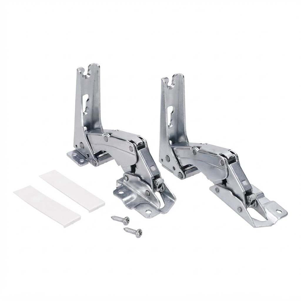 Türscharnier Set für AEG 2211202045 + 2211201047 Küppersbusch 431624 + 431625 für Kühlschrank Gefrie