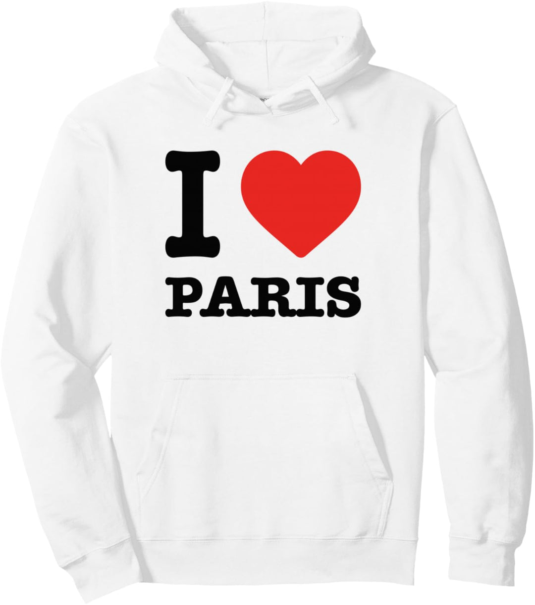 Ich Liebe Paris | I Love Paris Pullover Hoodie